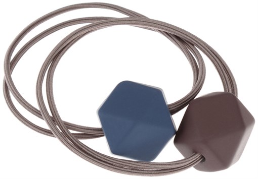 Резинки для волос Dewal Beauty "Цветные кубики", крупные (2 шт.) - фото 354127