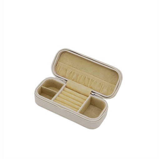 Шкатулка для украшений Jardin D'Ete, цвет бежевый, "рептилия" , 18 х 7,8 х 5,5 см - фото 354986