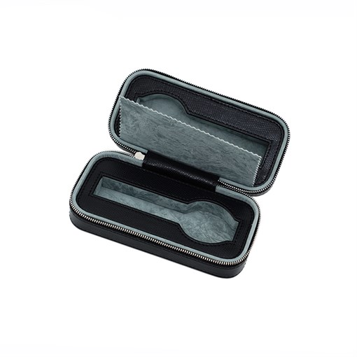 Шкатулка для мужских аксессуаров Jardin D'Ete, цвет черный, "змея" , 18,5 х 8,7 х 6 см - фото 354996