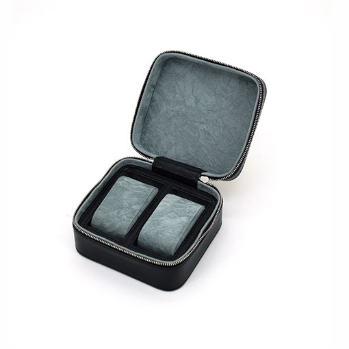 Шкатулка для мужских аксессуаров Jardin D'Ete, цвет черный, "змея" , 14,3 х 13 х 7,5 см - фото 354999