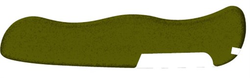 Задняя накладка для ножей VICTORINOX 111 мм, нейлоновая, зелёная - фото 355592