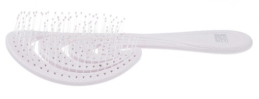 Щетка Dewal Beauty серия "Ocean wave", продувная, с нейлоновым штифтом, форма волна - фото 356318