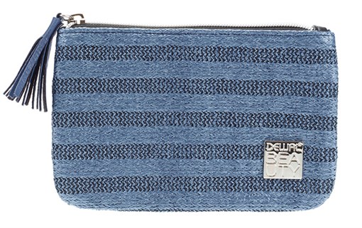 Косметичка Dewal Beauty серия "Рогожка", беж. темный, 20х13,6х1,0 - фото 356471