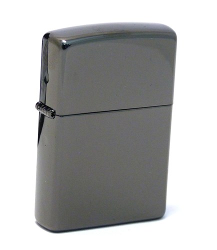 Зажигалка ZIPPO Classic с покрытием Ebony™, латунь/сталь, чёрная, глянцевая, 38x13x57 мм - фото 356578