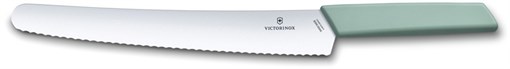 Нож для хлеба и выпечки VICTORINOX Swiss Modern, 26 см, сталь/синтетический материал, аквамариновый - фото 356736