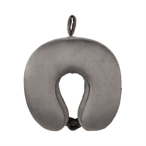 Подушка для самолета WENGER, с эффектом памяти, серая, флис - фото 356891