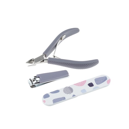 Набор Dewal Beauty маникюрный (пилка, кусачки, книпсер) - фото 356956