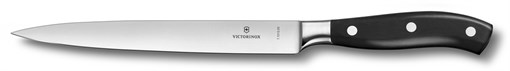 Нож филейный VICTORINOX Grand Maitre, кованый, 20 см, чёрный - фото 357462