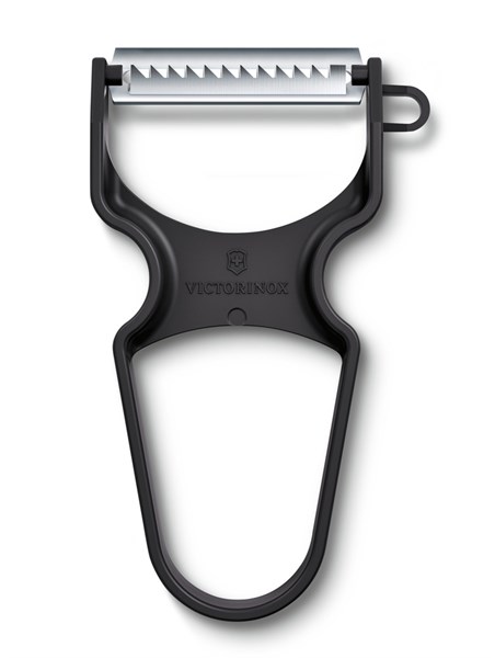 Овощечистка VICTORINOX RAPID, лезвие "жульен" из нержавеющей стали, чёрная - фото 357488