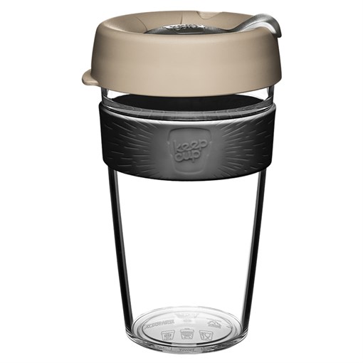 Кружка keepcup original l 454 мл clear milk - фото 359874