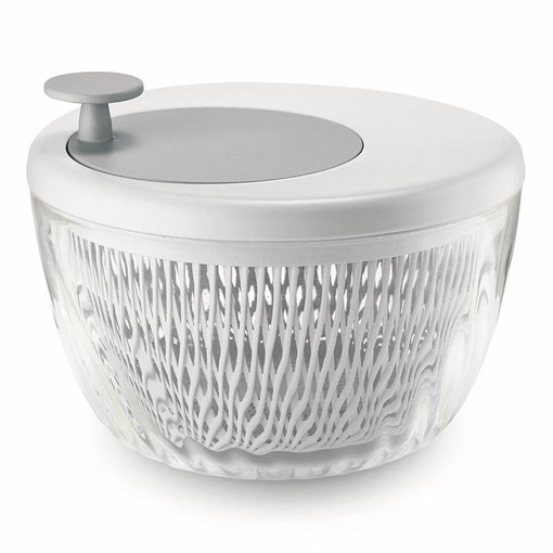 Сушилка для салата twist&dry, белая - фото 361314