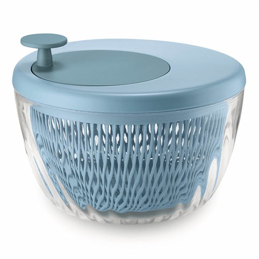 Сушилка для салата twist&dry, голубая - фото 361317