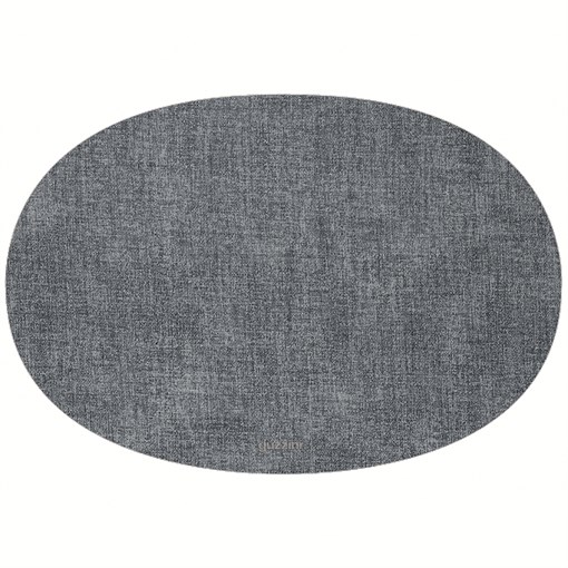 Салфетка подстановочная овальная двухсторонняя fabric, синяя - фото 361467