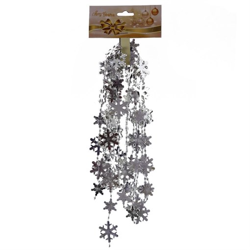 Украшение новогоднее "Снежинки", L2,7 м - фото 370716