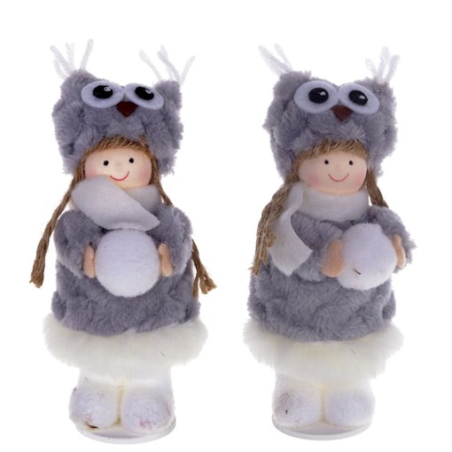 Изделие декоративное "Девочка", L6 W6 H14 см, 2в. - фото 370763