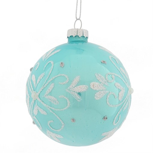 Украшение новогоднее "Шар", D 8 см, L8 W8 H8 см - фото 372152