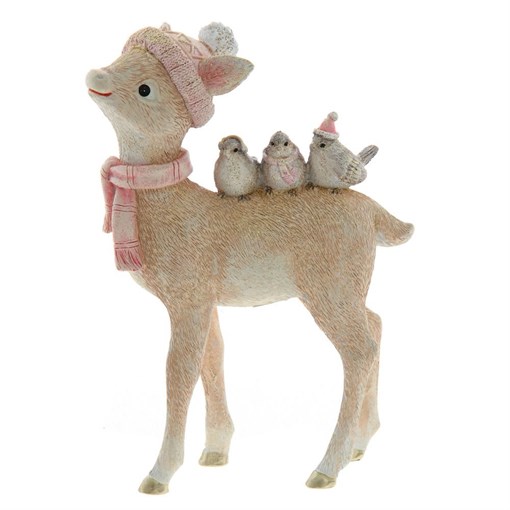 Фигурка декоративная "Олень", L17,5 W8 H25 см - фото 372468