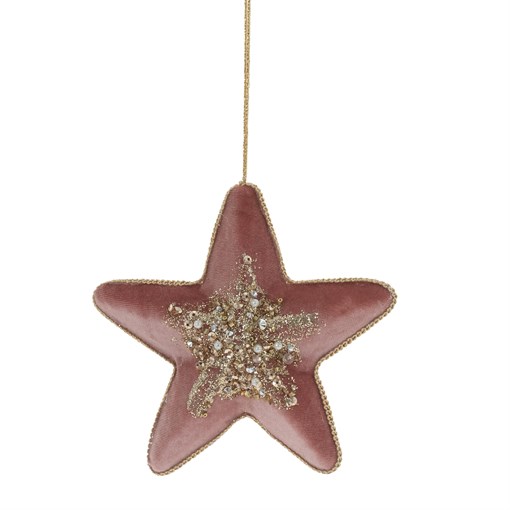 Украшение новогоднее "Звезда", L14,5 W5 H15 см - фото 373834