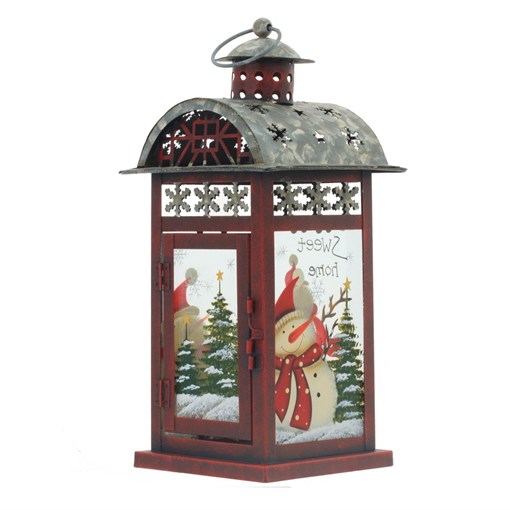 Фигурка декоративная "Фонарик", L19 W19 H44,5 см - фото 373958