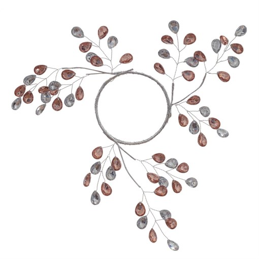 Изделие декоративное "Венок", L9 W1 H9см - фото 374222