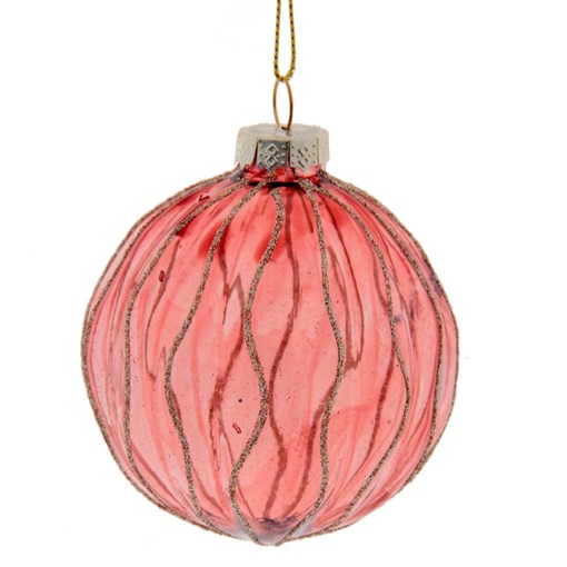 Украшение новогоднее "Шар", D 8 см, L8 W8 H8 см - фото 374493