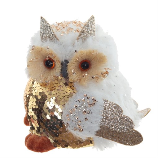 Изделие декоративное "Сова", L14 W12 H14 см - фото 376704
