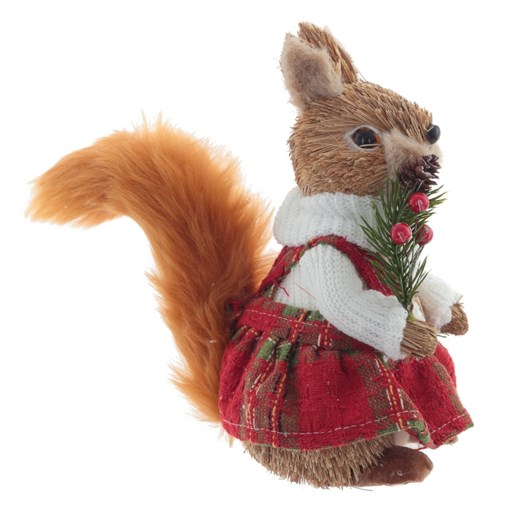 Изделие декоративное "Белочка", L17 W12 H21 см - фото 377428