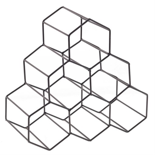 Подставка для бутылок, L31 W15 H30 см - фото 379134