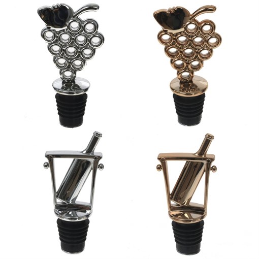 Пробка для бутылки, L4,5 W3 H9 см, 4в. - фото 381217