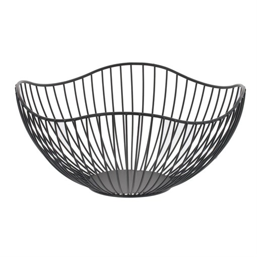 Ваза для фруктов, L27 W27 H12 см - фото 387024