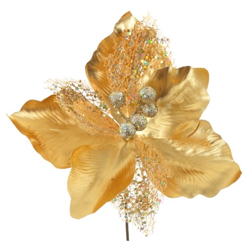 Цветок искусственный, L20 W20 H22 см - фото 387134