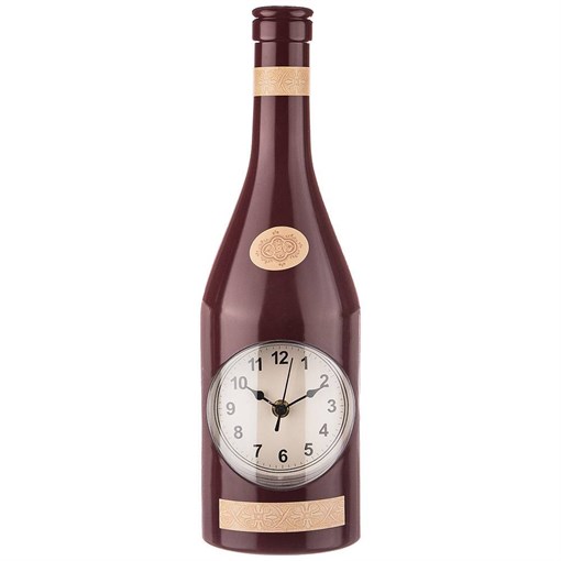 Часы настенные кварцевые "Chef kitchen" 41*13*6 см диаметр циферблата=11 см цвет:красный - фото 391190