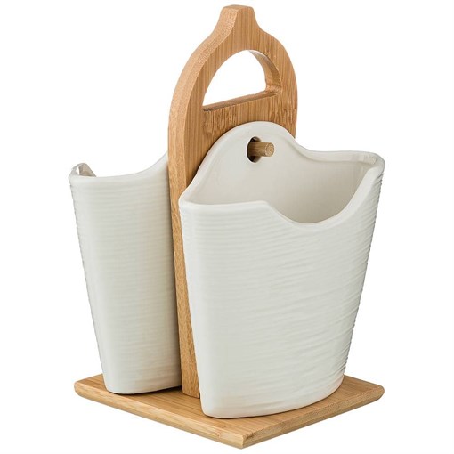 Подставка для столовых приборов "Native" 14*11 см H=18 см - фото 391709