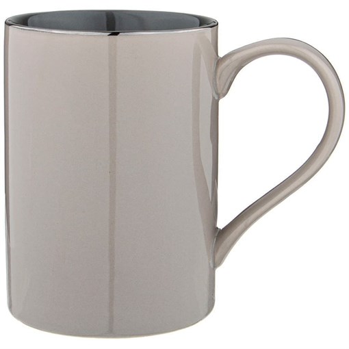 Кружка lefard "Break time" 300 мл светло-серая - фото 394537