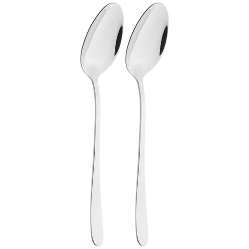 Набор столовых ложек agness, 2 шт L=20 см мал. уп. = 40 шт - фото 396880