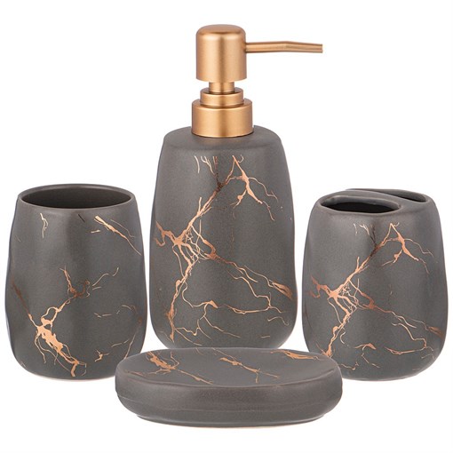 Набор для ванной комнаты 4 пр. - фото 398162