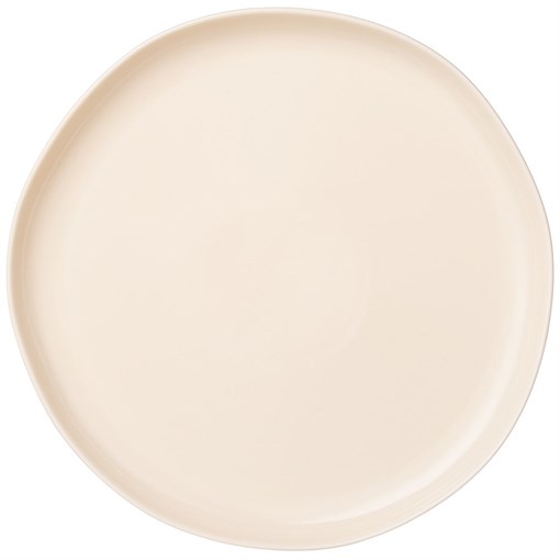 Тарелка обеденная lefard "Trendy" 25 см кремовая - фото 398410