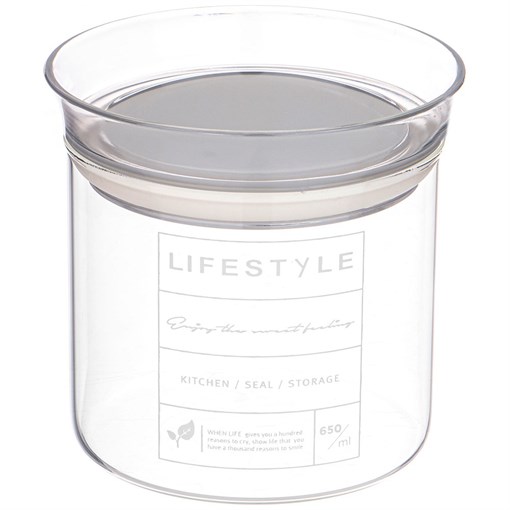 Емкость для пищевых продуктов agness 650 мл 11*11-10,5 см - фото 400272