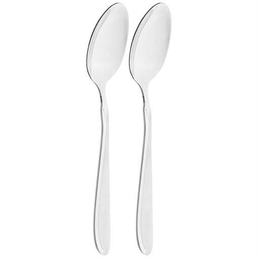 Набор ложек столовых agness, 2 шт L=20,5 см мал. уп. = 40 шт - фото 400579