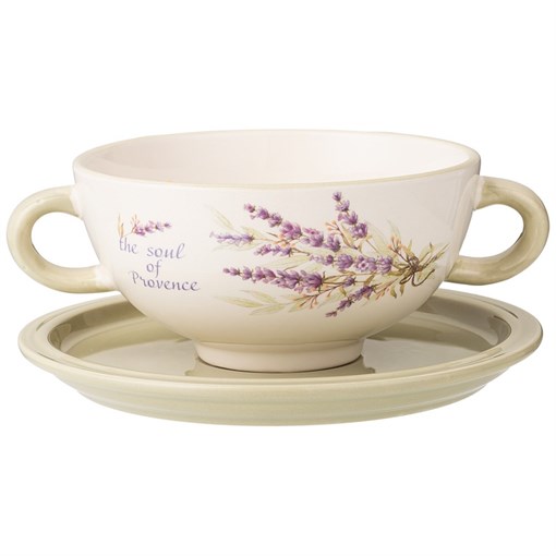 Бульонница "Душа прованса" 19*14*7 см / 520 мл - фото 400893