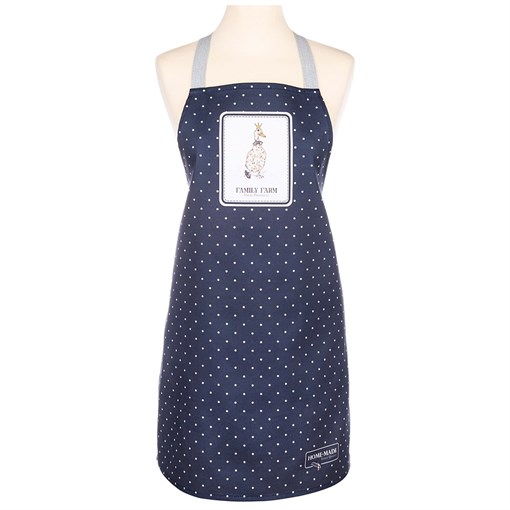 Фартук "Family farm", синий - фото 401206