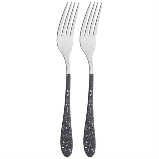 Набор вилок столовых, 2 шт без упак. L= 20.5 см мал. уп. = 12 шт - фото 401277