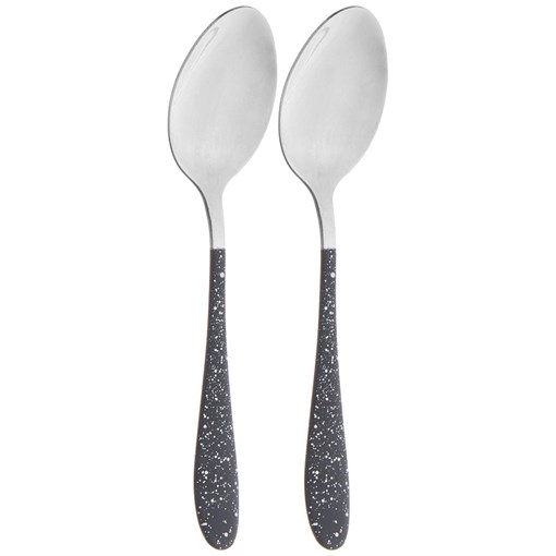 Набор чайных ложек, 2 шт без упак. L= 14 см мал. уп. = 12 шт - фото 401279