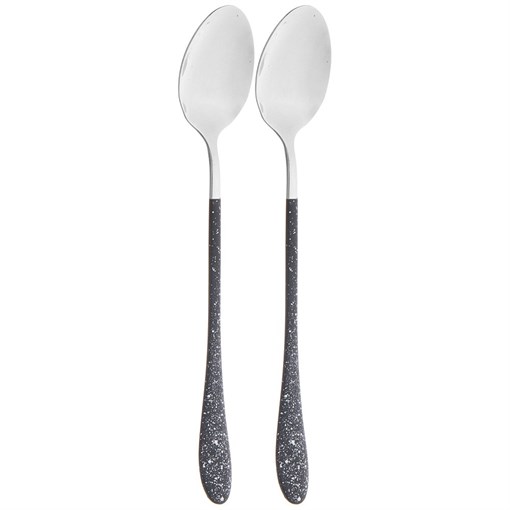 Набор ложек для коктелей, 2шт без упак. L= 18 см мал. уп. = 12 шт - фото 401281