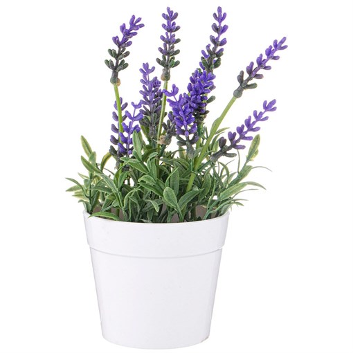 Изделие декоративное в горшке "Лаванда" 19 см - фото 401820