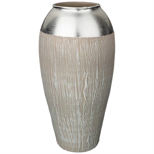 Ваза "Fidelis  gemma silver"  H=37 см - фото 401837