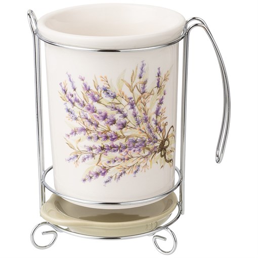 Подставка под кухонные приборы "Душа прованса" 10,5*10,5*16 см - фото 401876