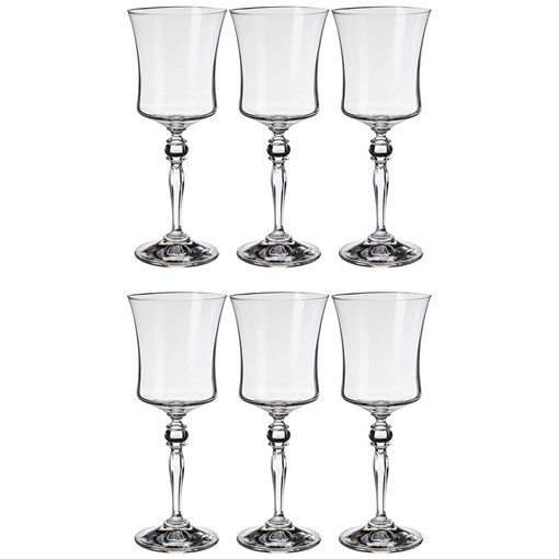 Набор бокалов для вина из 6 штук "Grace" 250 мл - фото 401993