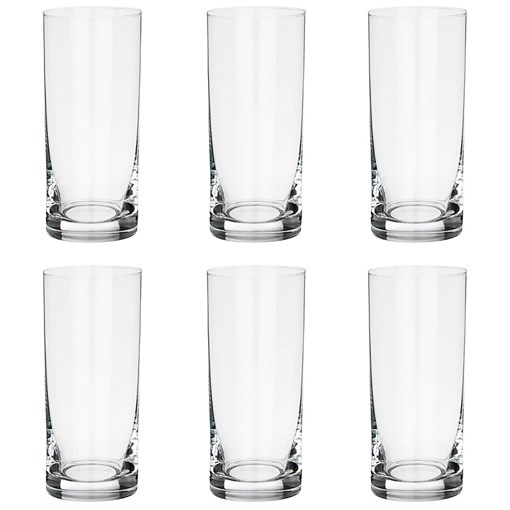 Набор стаканов для воды из 6 штук "Трио" 300 мл - фото 402000