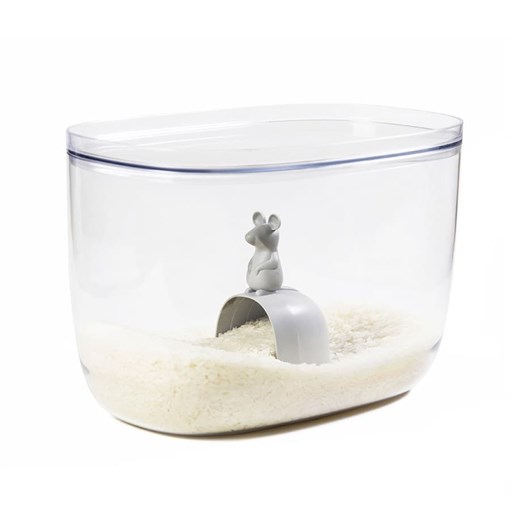 Контейнер с мерной ложкой Lucky Mouse, 7 л - фото 402324